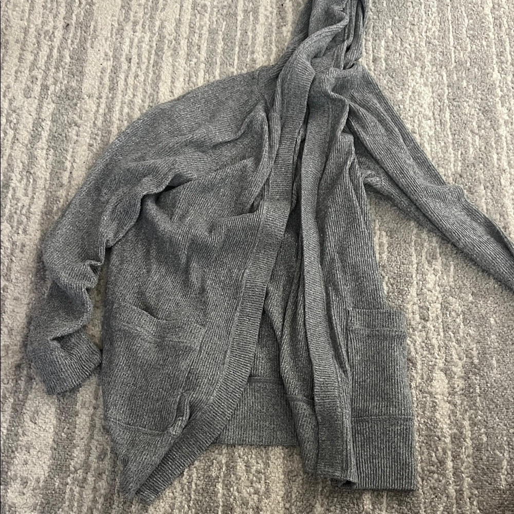 SO Women's Gray Cardigan Sweater